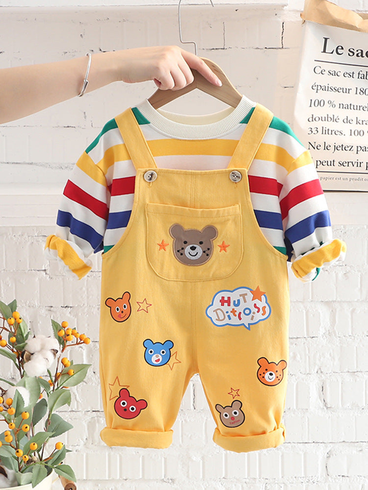 Boys' Top Overalls Suit