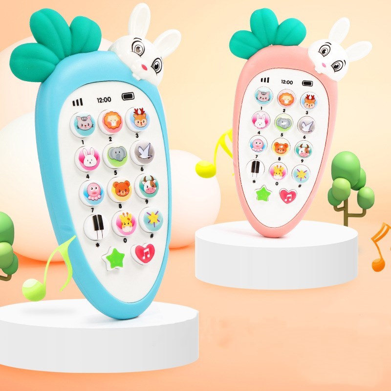 Baby Electronic Phone Toys Music Early Childhood Educational Toys Multi-function Simulation Phone Toys