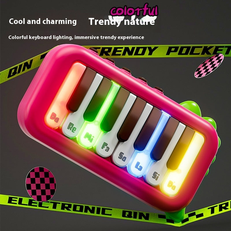 Baby Pocket Electronic Keyboard Can Play Little Piano Pattern